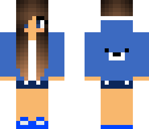 blue bear girl