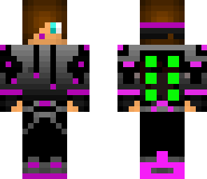 magenta gamer boy