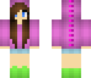 pink dino girl