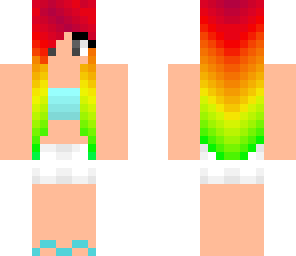 rainbow girl