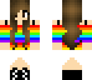 rainbow girl