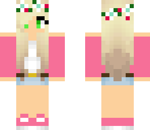hot blonde spring girl
