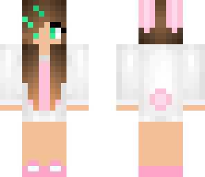 bunny with a bow