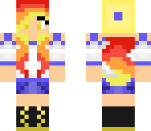 flame girl