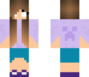 cute herobrine girl