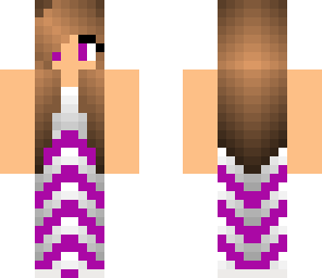 purple dress