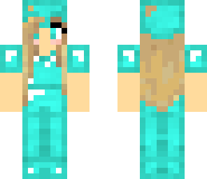 blond in diamond armor