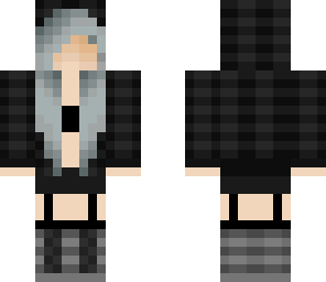 silver hair
