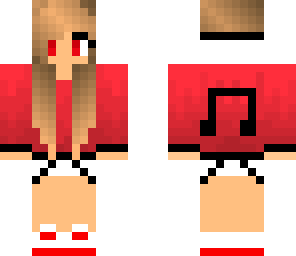red dubstep girl