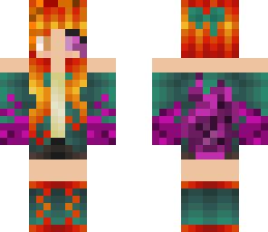 flux flame girl