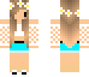 chibi spring girl