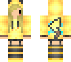 pikachu girl blonde