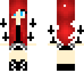red head goth