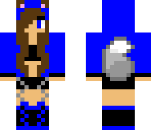 brunette wolf girl