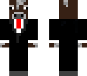 dressed up cow