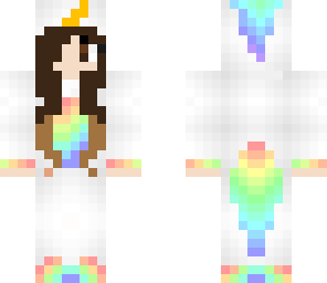 brown hair unicorn