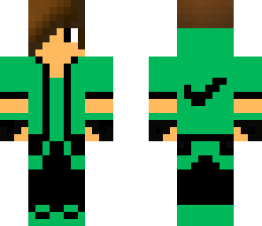 green nike dude