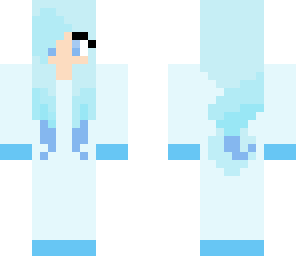 glaceon pokemon girl skin