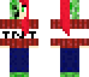 tnt creeper girl