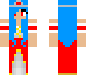 red dress girl