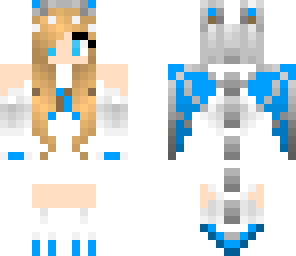 blue dragon girl
