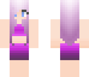 purple girl
