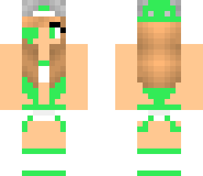 green gangster girl