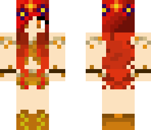 red flowers