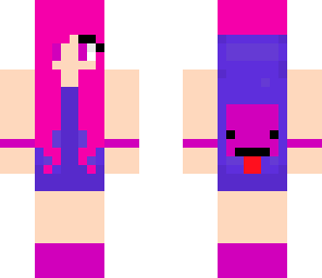 purple the purple blob fan girl