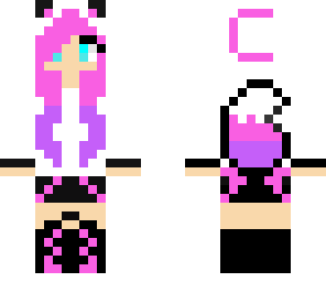 pink panda girl