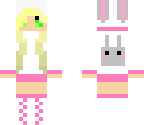 cute easter bunny girl