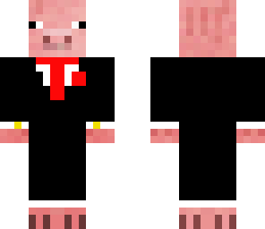 pig in a suit