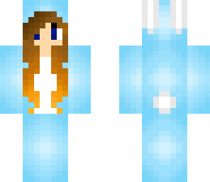 blue bunny girl