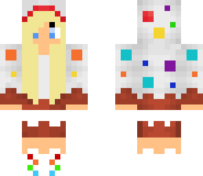 rainbow cake girl