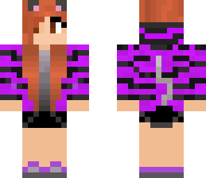 purple panther girl