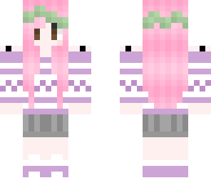 pink haired girl