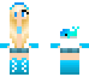 blue whale girl