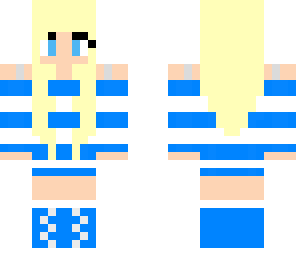 blue girl