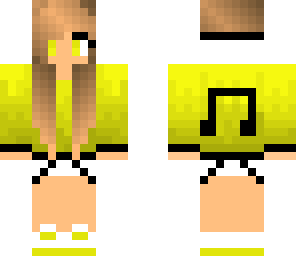yellow dubstep girl