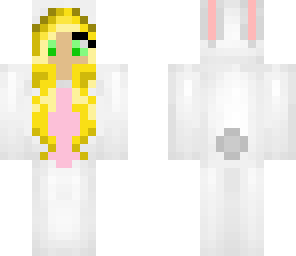 blond bunny girl