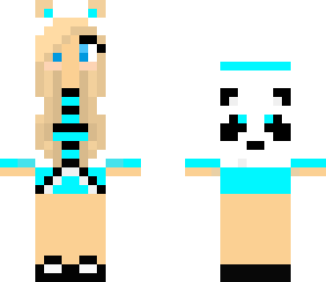 blue pandagirl