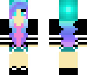 colorful girl