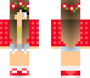 stawberry herobrine girl