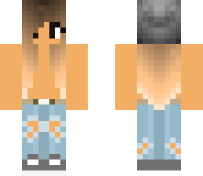 jeans and beanie template
