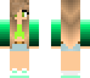the green girl