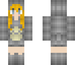 totoro blonde girl