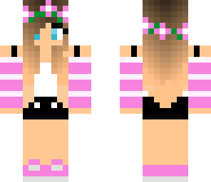 pink tumblr girl