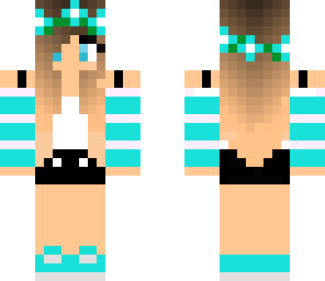 blue tumblr girl