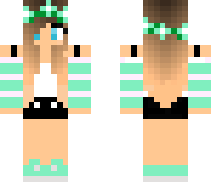 green tumblr girl