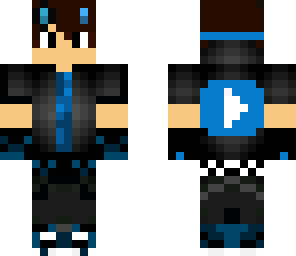 blue youtuber